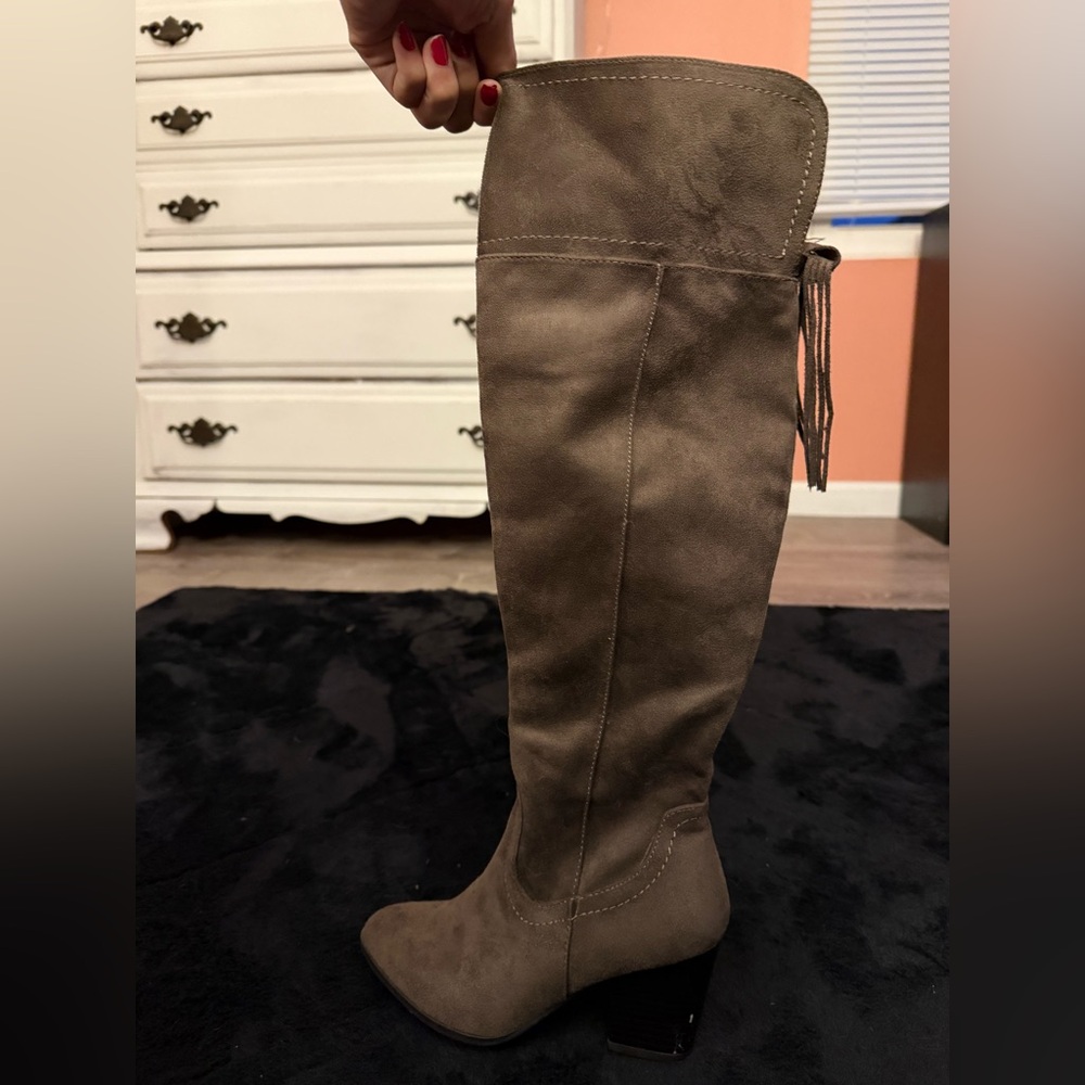 Andrew Geller Brown Knee high Boots - Picture 4 of 5